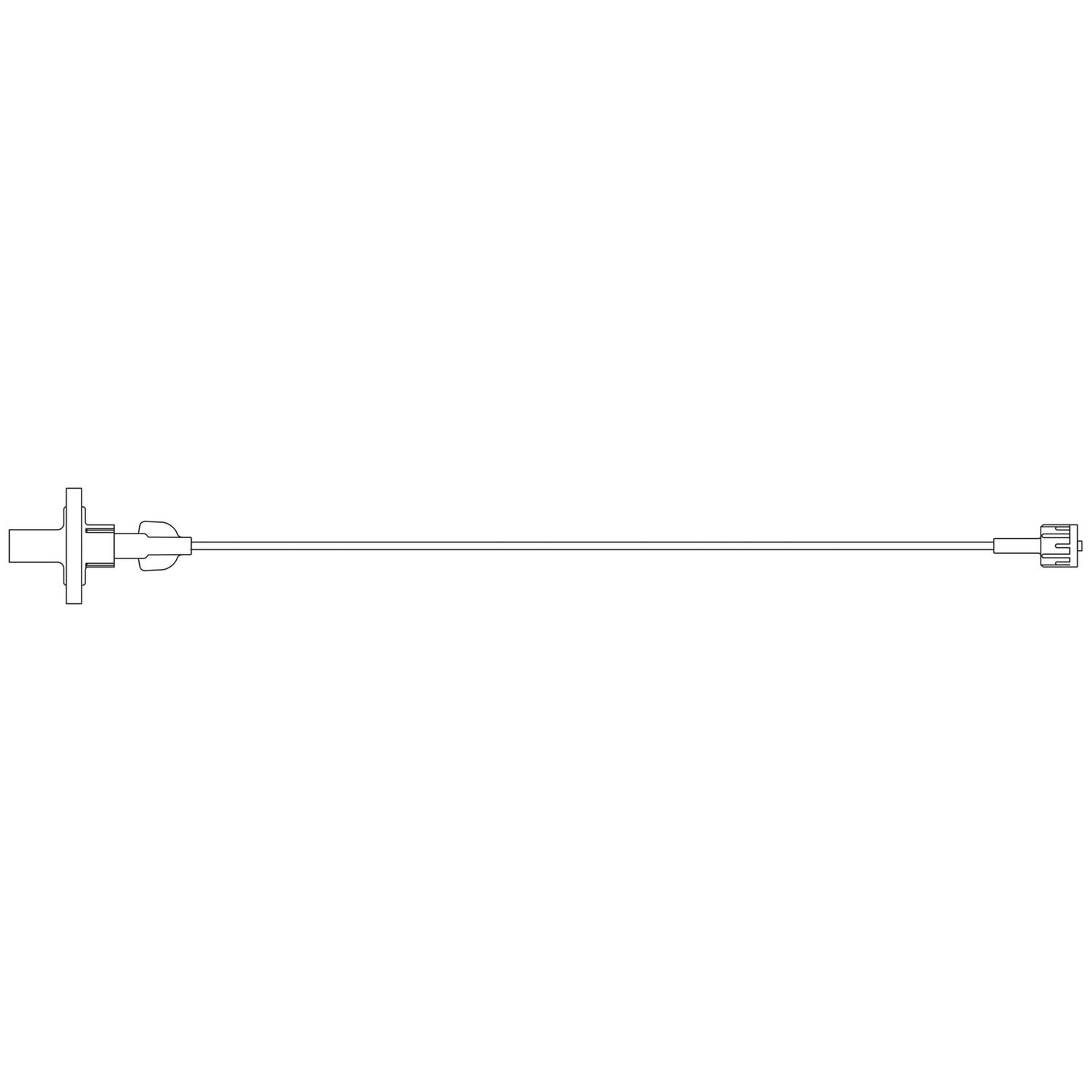 Extension Set, PVC-Free Fluid Path, 0.2 Micron Filter, 0.03" ID, Male & Female Luer Locks, 1.3mL Priming Volume, 60"L, Latex Free (LF), 50/cs (Rx) (Continental US+HI Only)