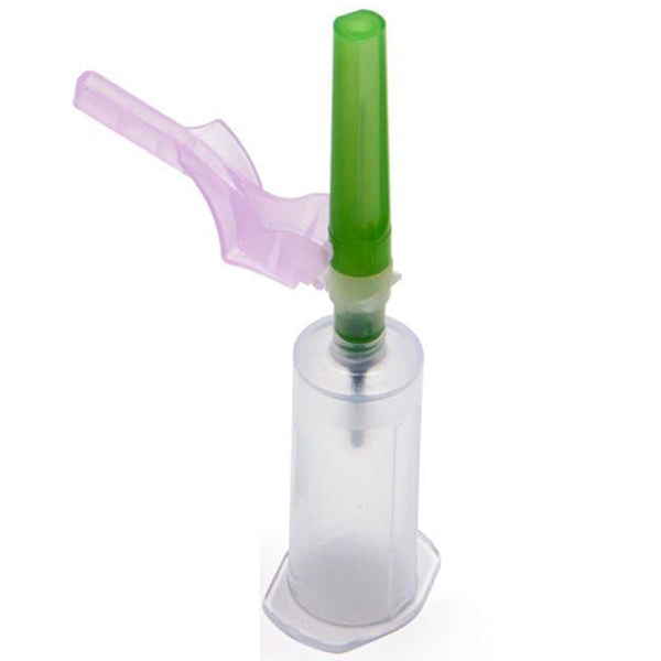 Needle, 22G x 1_", Pre-Attached Holder, Green Shield, 100/cs (Minimum Expiry Lead is 90 days) (Continental US Only) (Drop Ship Requires Pre-Approval)
