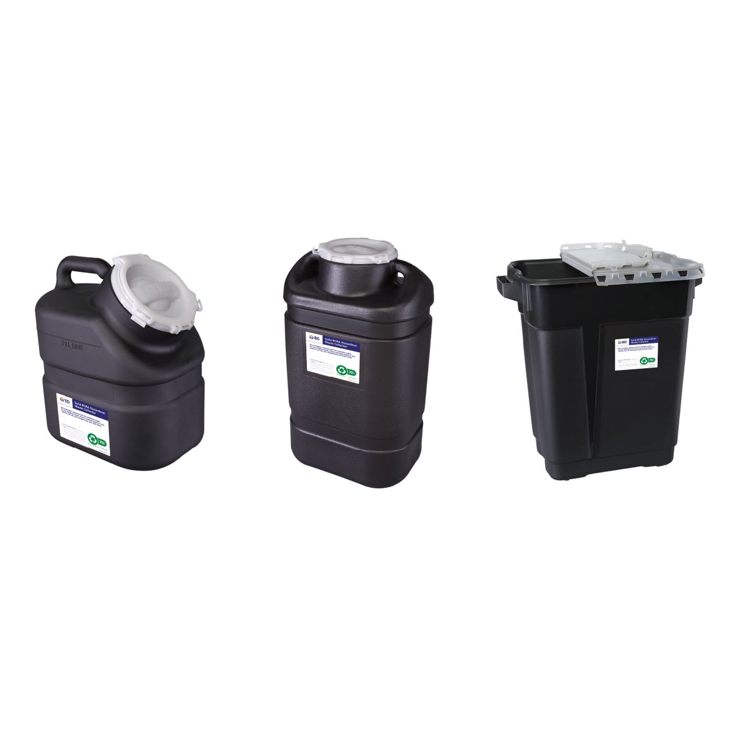 Collector, RCRA, 9 Gallon, Hinge Top, 8/cs (Continental US Only) (Drop Ship Requires Pre-Approval)