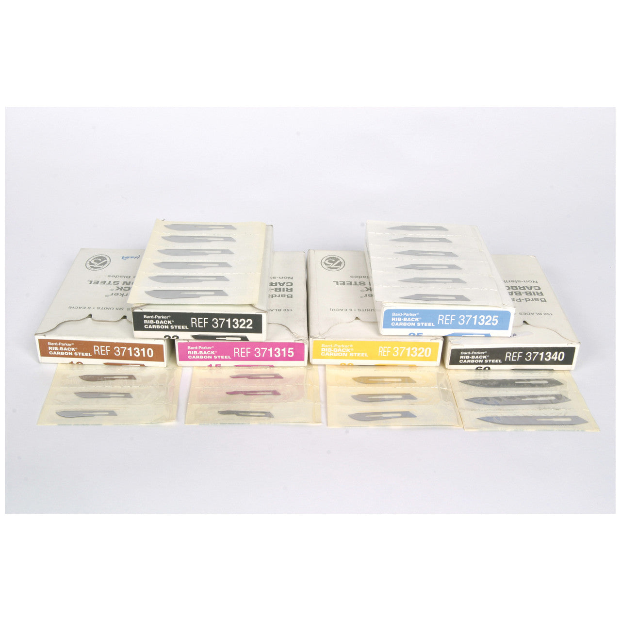 Rib-Back Carbon Steel Blade, Non-Sterile, Size 12, 6/strip, 25 strips/cs (US Only) (Not Available For Sale into Canada)