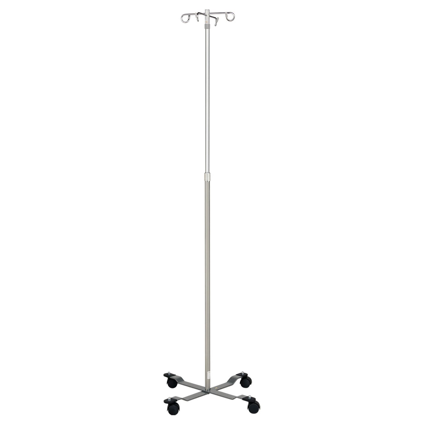 IV Stand, Economy, 4 Hook, Secure Grip Hooks, Wall Saver Base (DROP SHIP ONLY)