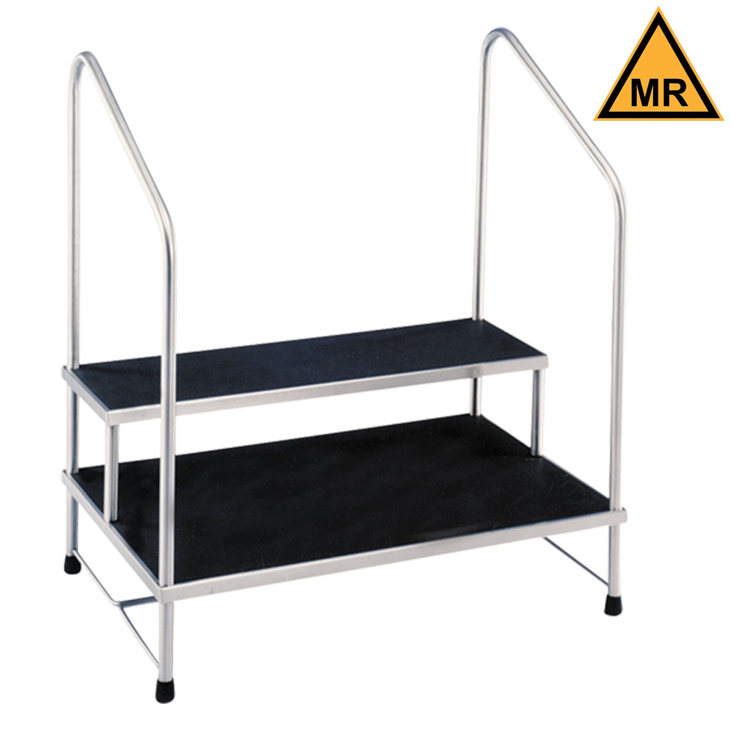 Step Stool 7764-HR, 24" x 36", Double Step, Handrails, MRI Safe (DROP SHIP ONLY)