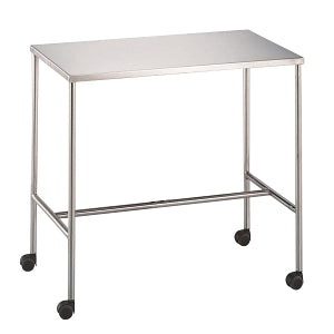 Sawyer Instrument Table 36"W x 34"H x 20"D On Casters MRI Safe (DROP SHIP ONLY)