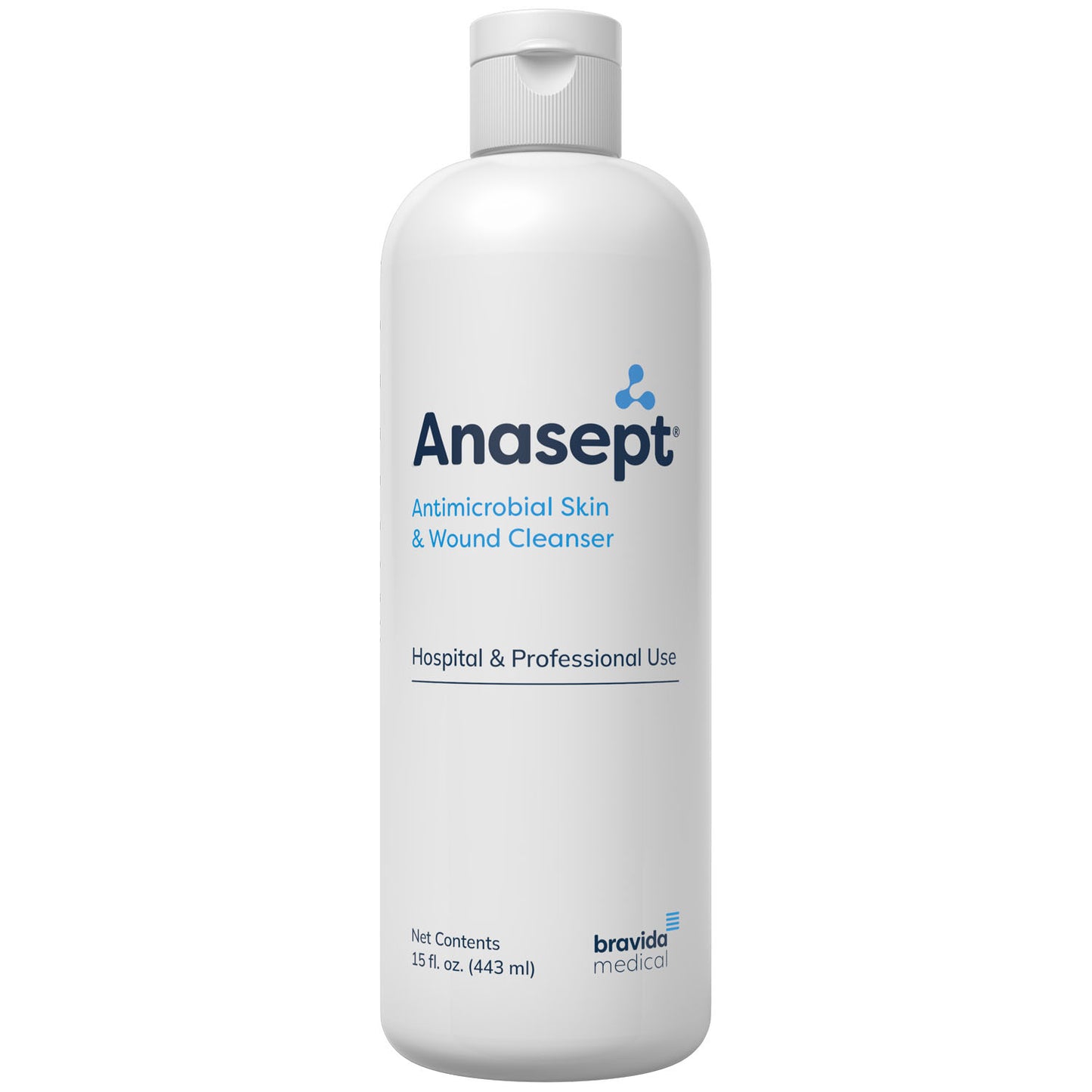 Anasept Antimicrobial Skin & Wound Cleanser, 15oz, Dispensing Cap, 12/cs (132 cs/plt)