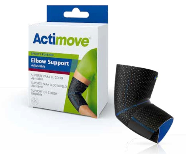 Actimove Elbow Support, Adjustable, Black, Universal (Continental US Only)