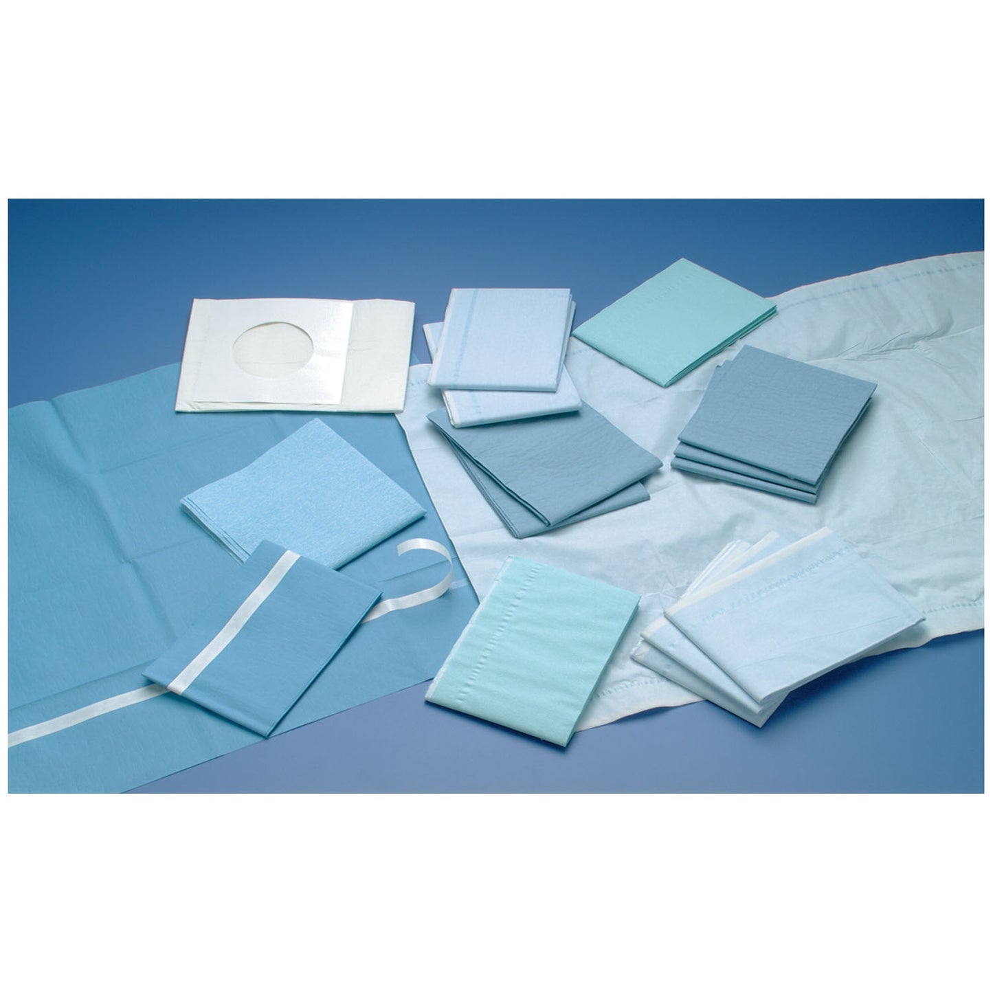 Kaycel Towel, Blue, Non-Sterile, 19_" x 23", Absorbent, General Purpose , 200/cs