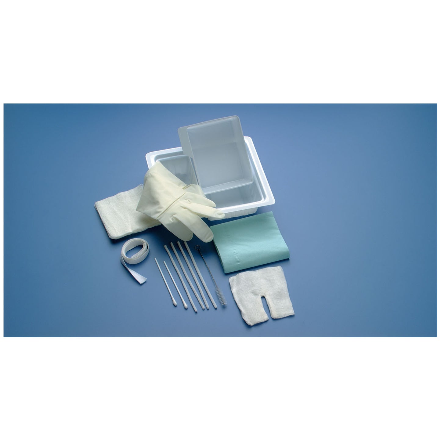 Tracheostomy Kit, Removable Basin, Sterile, 20/cs