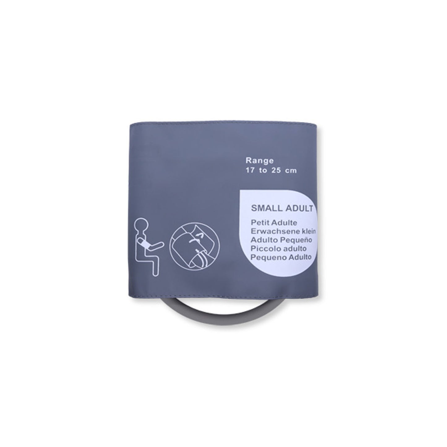 Reusable NIBP Cuff, Adult, Small Single Hose, 17 - 25cm, OEM: CU-US1826HP, 989803104161, 989803147861, M1573A, M4554B, 989803150411, M4554B5, 002276 (DROP SHIP ONLY) (Freight Terms are Prepaid & Added to Invoice - Contact Vendor for Specifics)
