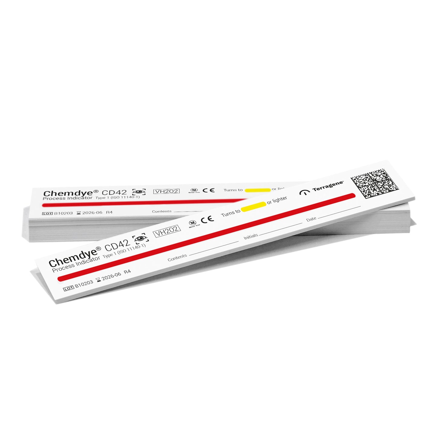 Process indicator strip, Type 1 (for Plasma or Vaporized Hydrogen Peroxide)