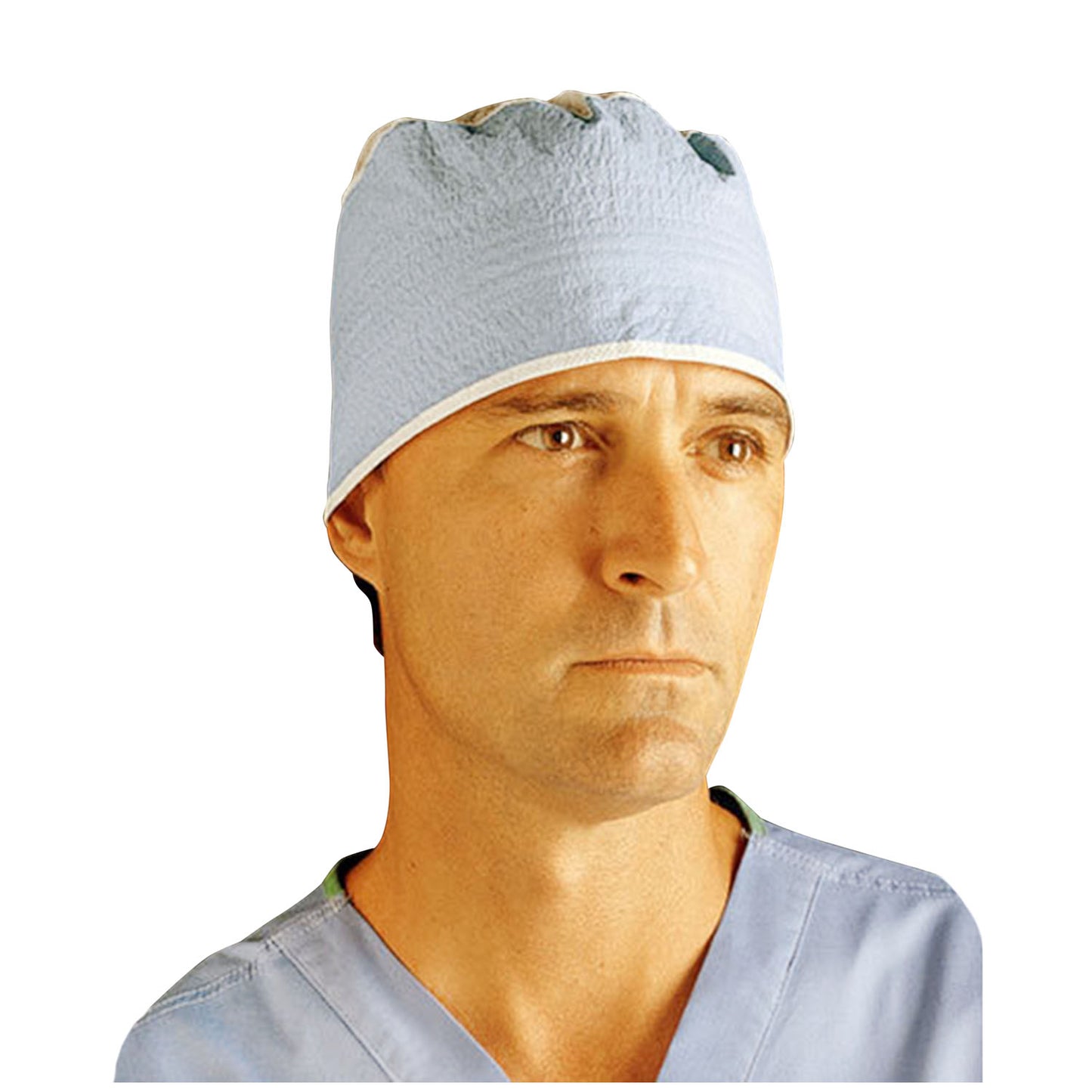 Surgeon's Cap, with Ties, Blue, 100/bx, 6 bx/cs (Continental US Only)