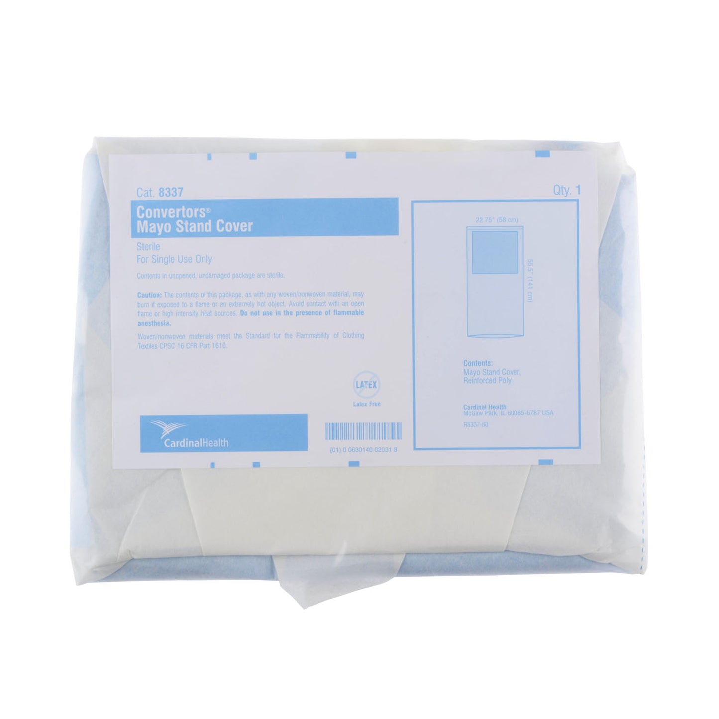 Cover, Mayo Stand, Reinforced Poly, 23W, 30/cs (Continental US Only)