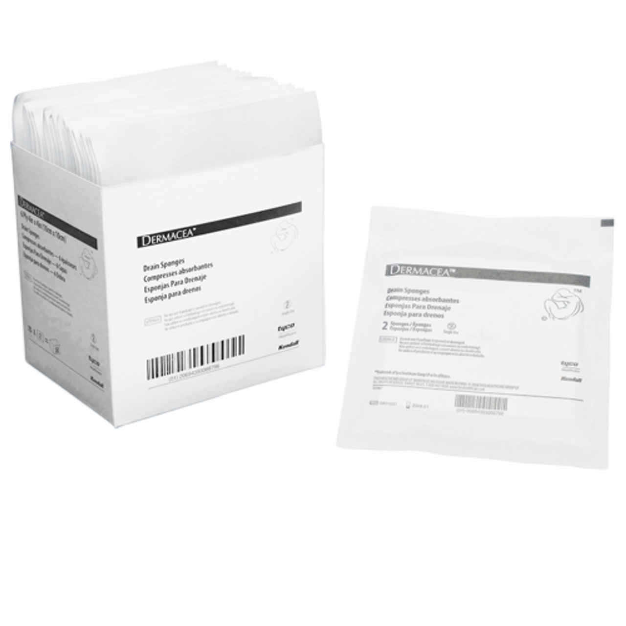 Non-Woven Sponge, 4-Ply, 3" x 3", Sterile, 25 pch/bx, 48 bx/cs (Continental US Only)