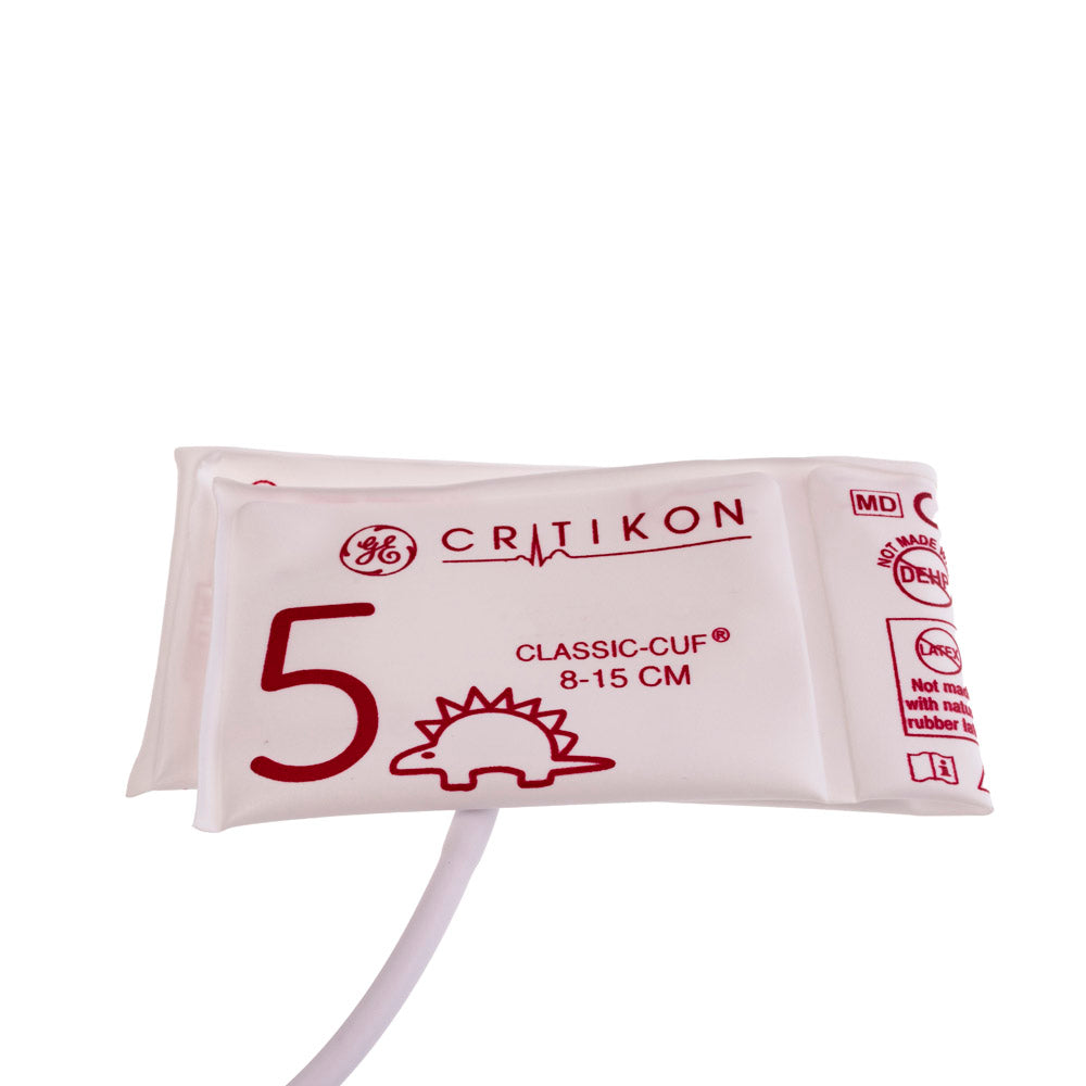 Cuff, Size 5, 1-Tube Neo-Snap Connector, Rose, 20/pk (Continental US Only)