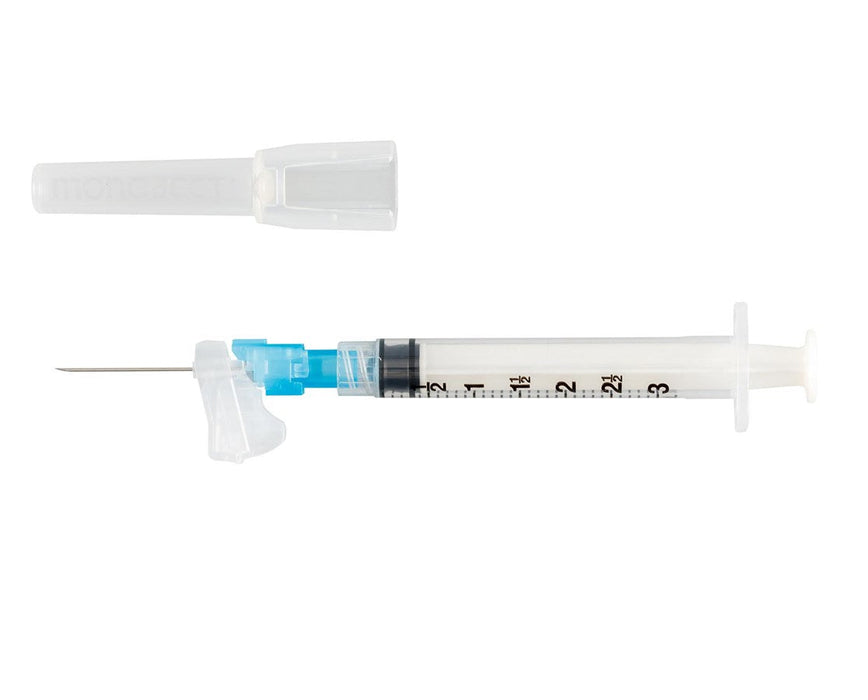 TB Syringe, 1 mL, 25G x 5/8" Permanent Needle, Rigid Pack, 500/cs (Continental US Only)