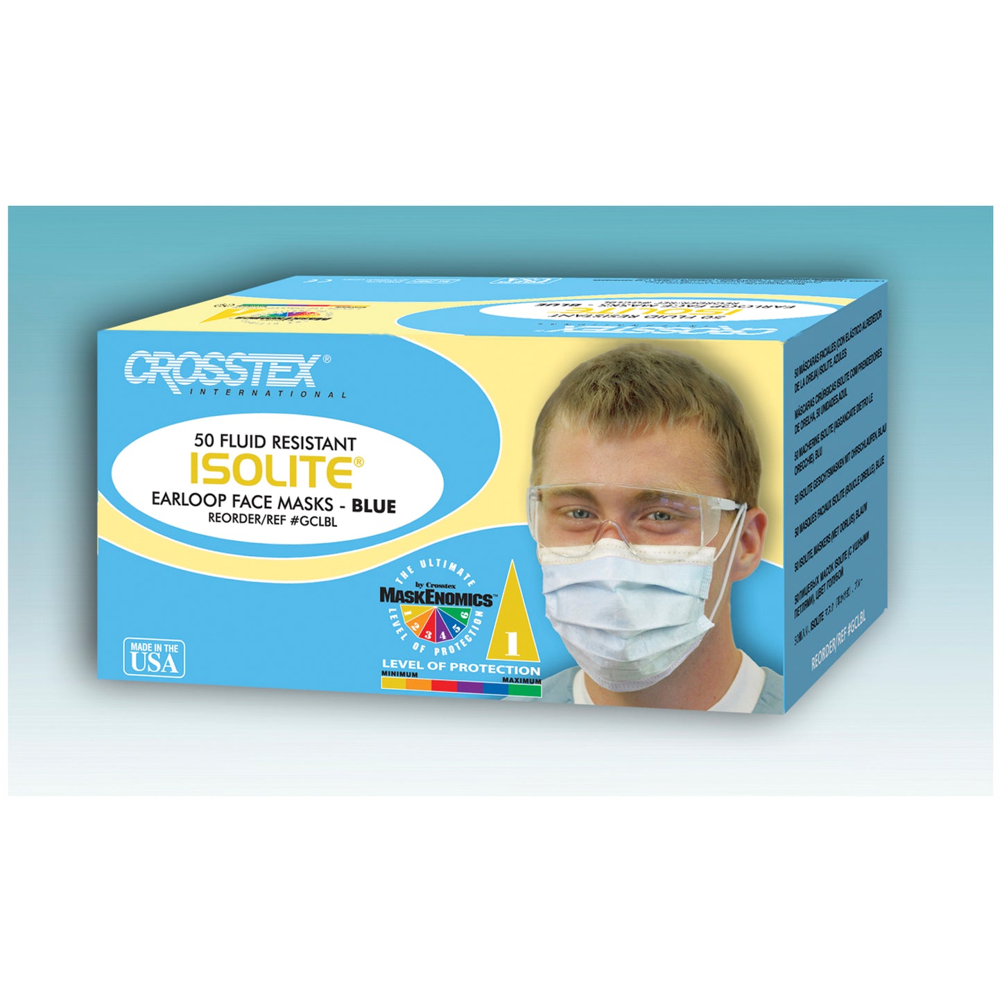 Minimum Performance Mask, Latex Free (LF), Pink, 50/bx, 10bx/ctn