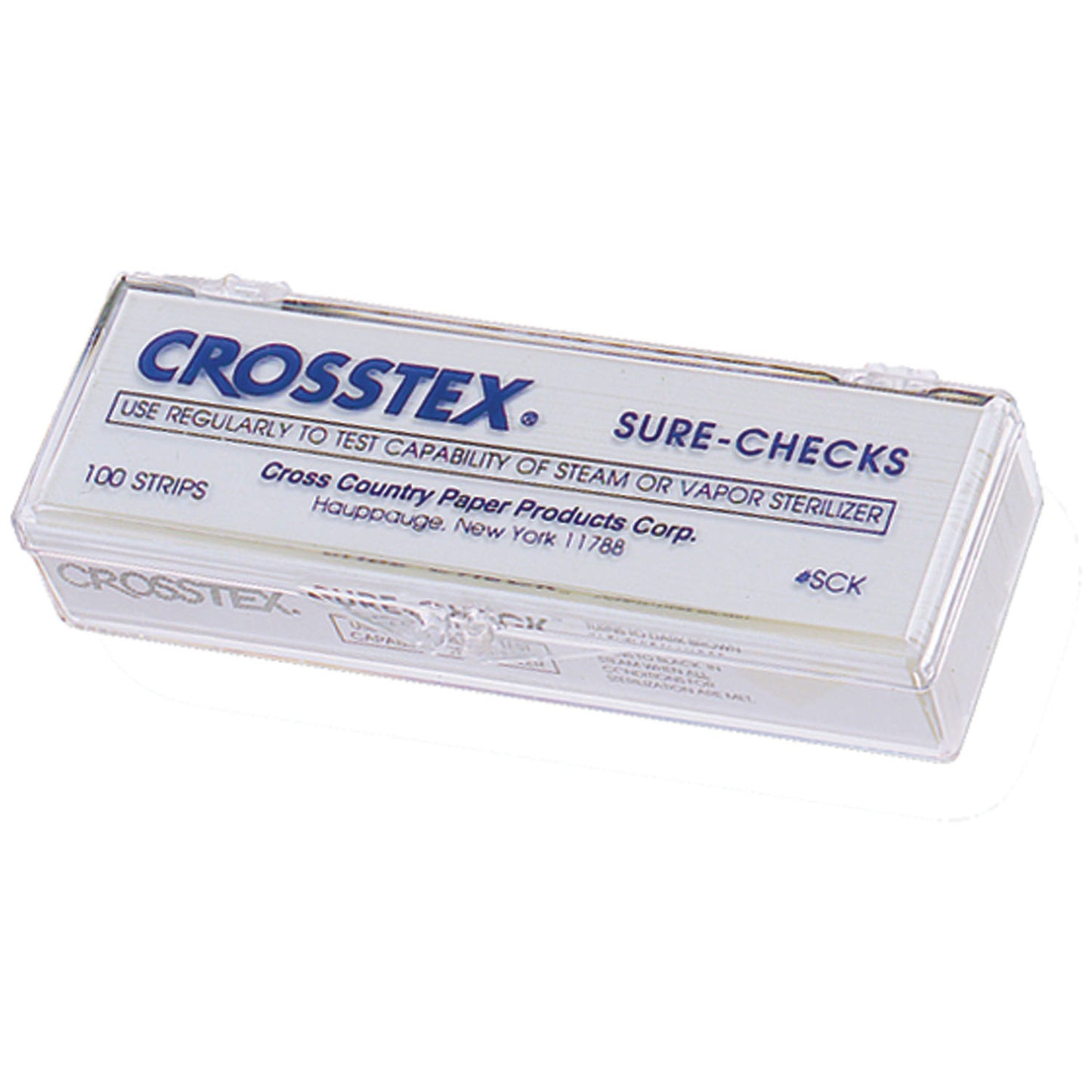 Strip, White, 3_" x 6_", 100/bx, 24 bx/cs