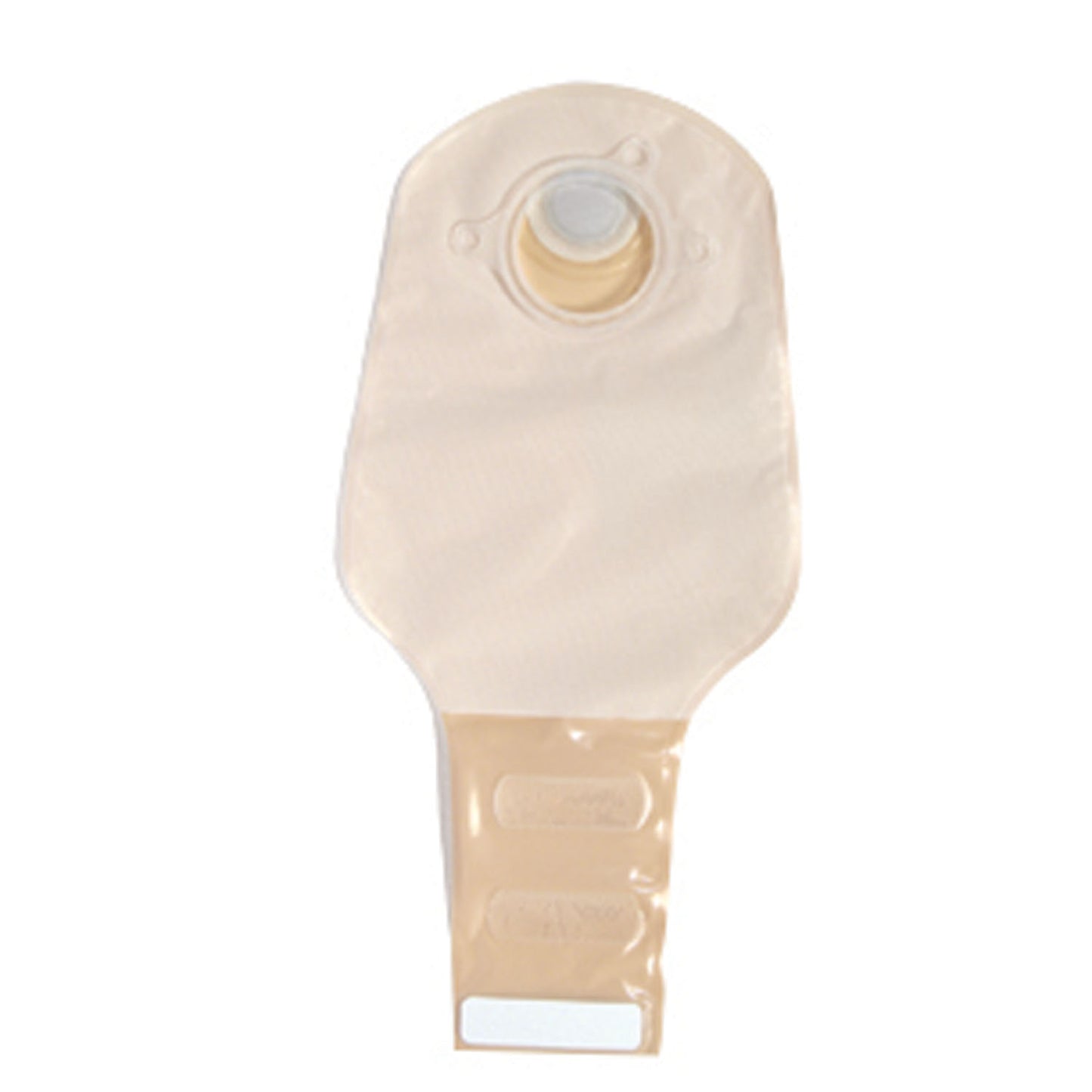 DISC-Drainable Pouch, 2-Piece, 12", 2-Sided Comfort Panel, InvisiClose Tail Closure, Filter, Opaque, 1 1/2" Flange, 20/bx (Continental US Only) (To Be DISCONTINUED)