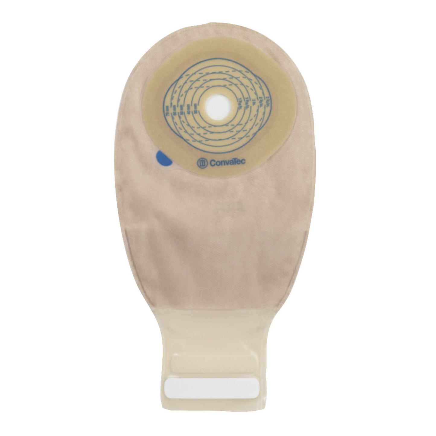 Drainable Pouch, 12", 1-Sided Comfort Panel, Cut-to-Fit Modified Stomahesive Skin Barrier, InvisiClose Tail Closure, Transparent, 13/16" - 2 3/4" Stoma, 10/bx (Continental US Only)