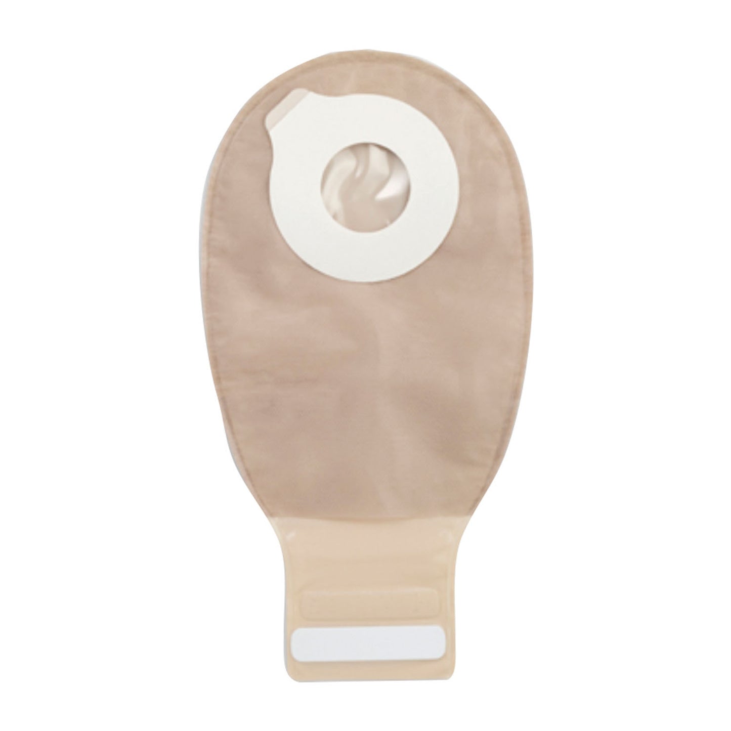 Drainable Pouch, 12", 2-Sided Comfort Panel, InvisiClose Tail Closure, Filter, Tan, Small, 10/bx (Continental US Only)