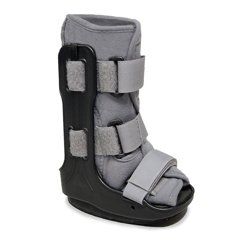 Walking Boot, Pediatric, Fixed, Small, Gray
