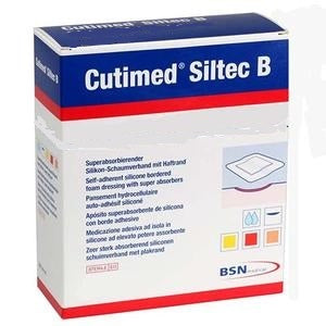 Foam Dressing, with Adhesive Border, 9" x 9", Sterile, 5/bx (092557) (Continental US Only)