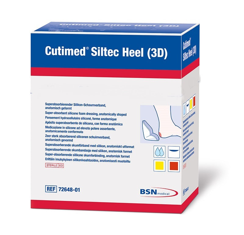 Foam Dressing, 3D, 6_" x 9_", Sterile, 5/bx