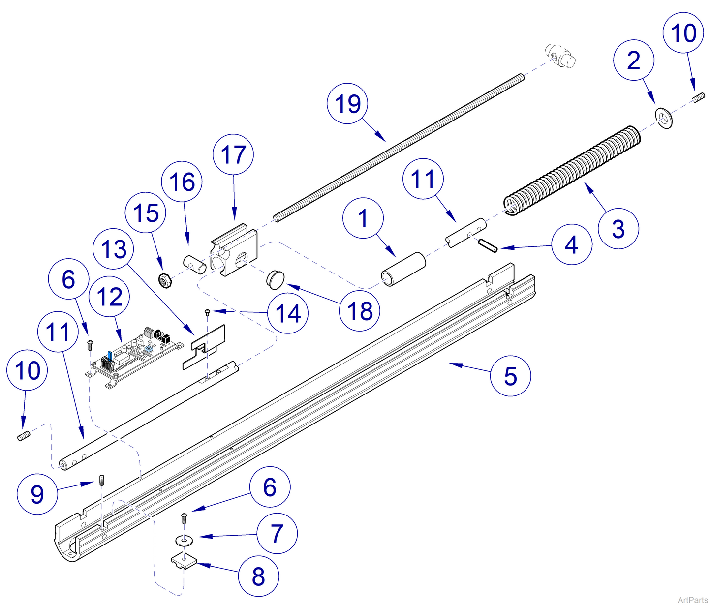 Washer, Lock, 0.0138, Ext ZN (US Only) (DROP SHIP ONLY) (Delivery Info Sheet Required)