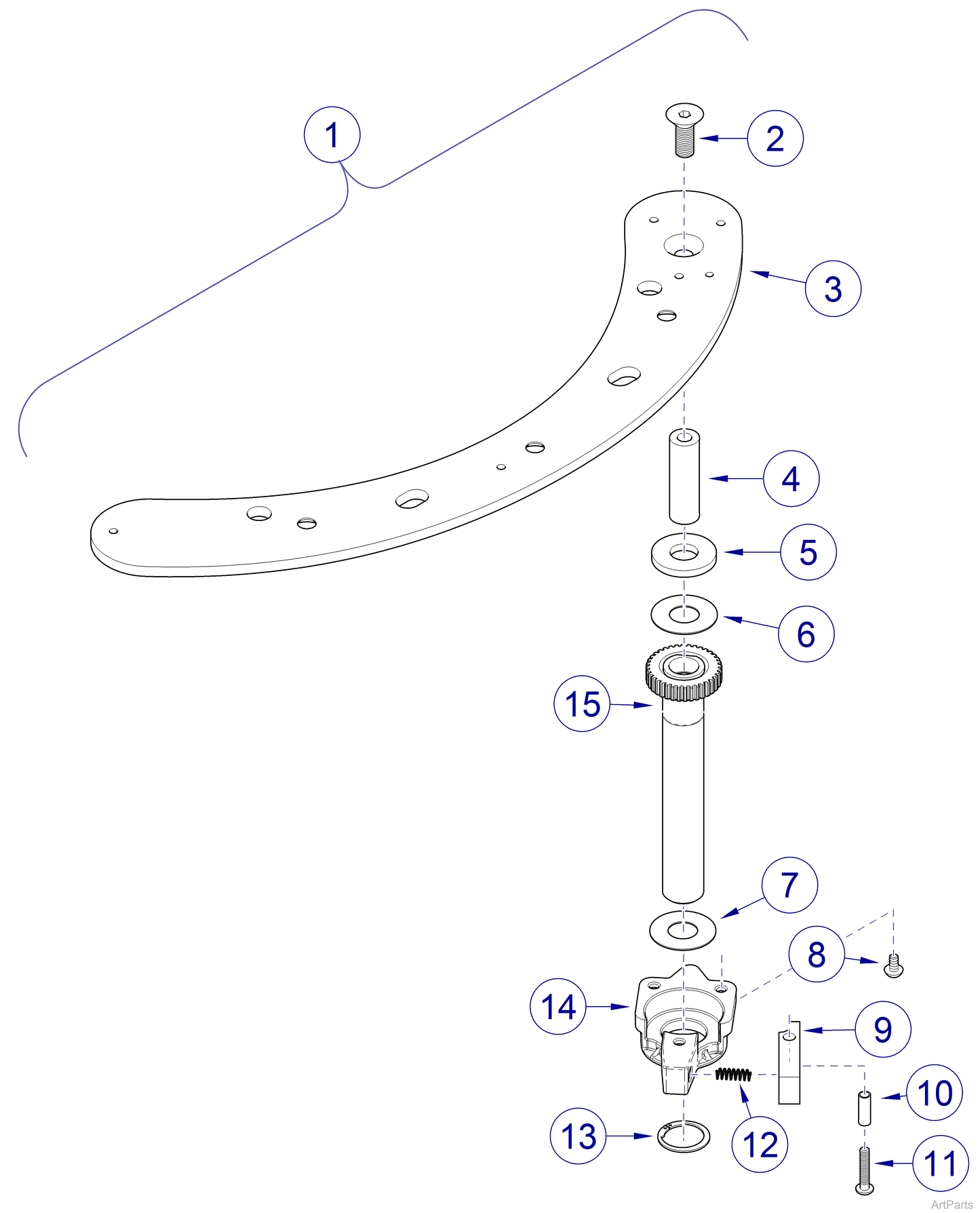 Washer, Spcl, 0.630 x 1.250 x 0.040, Spring, Non-Serrated (US Only) (DROP SHIP ONLY) (Delivery Info Sheet Required)