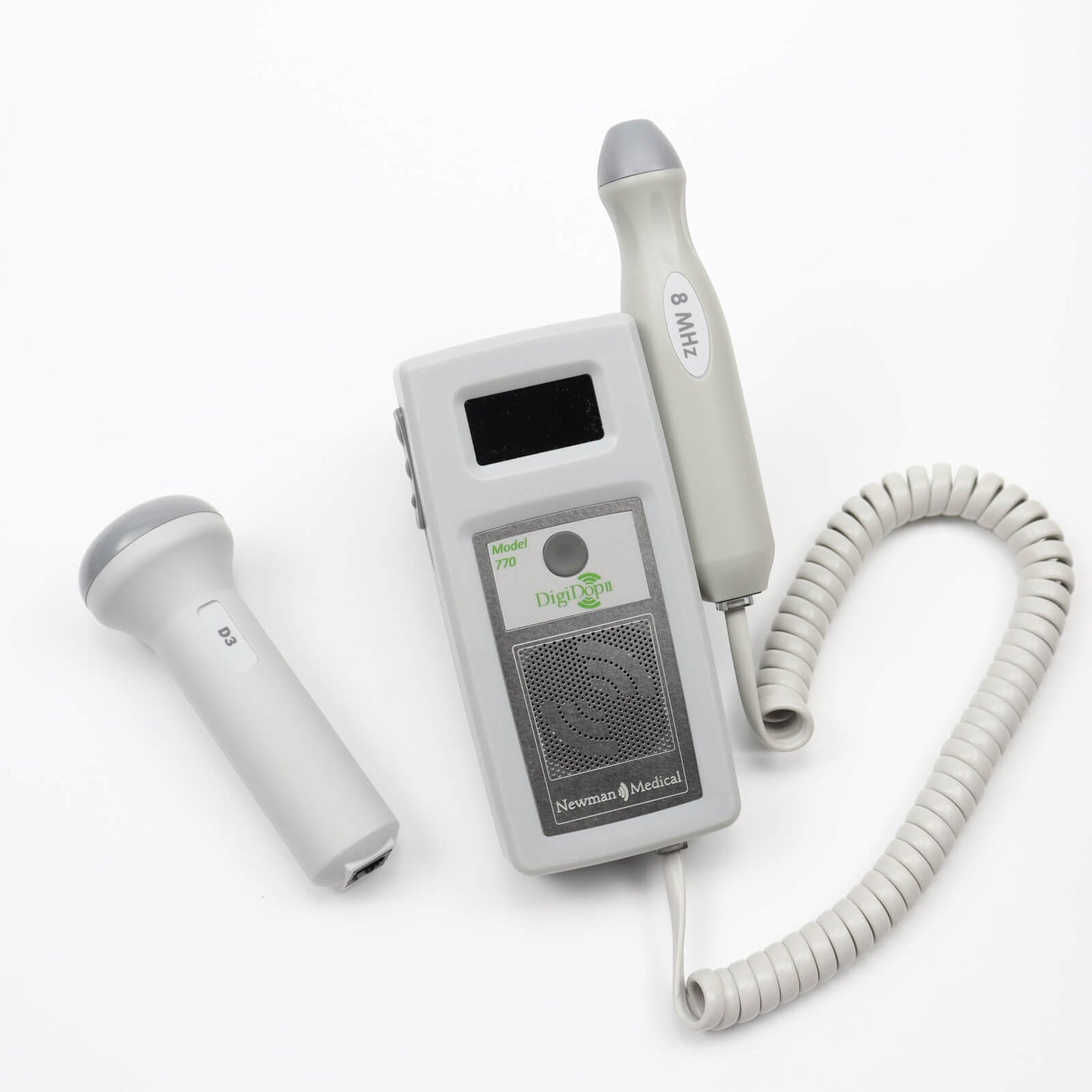 Digital Display Doppler (DD-770) Includes 3 MHz Obstetrical Probe & 8 MHz Vascular Probe (US Only) (DROP SHIP ONLY)