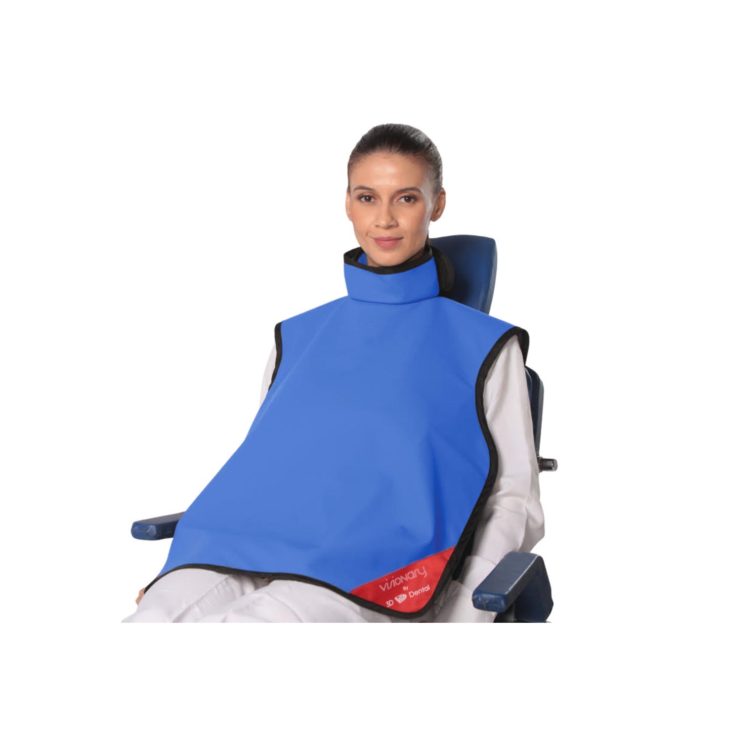 Lead Apron Adult W/Collar Blue (DROP SHIP ONLY)