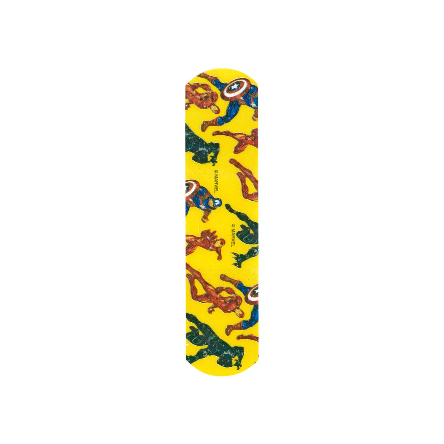 Stat Strip Adhesive Bandage, Avengers Black Panther, Captain America, Ironman, _" x 3", 100/bx, 12 bx/cs (Item is not authorized to be sold in any direct-to-consumer platform or retail space which includes, but is not limited to, Amazon, Walmart, or any other platform or store that is considered retail)