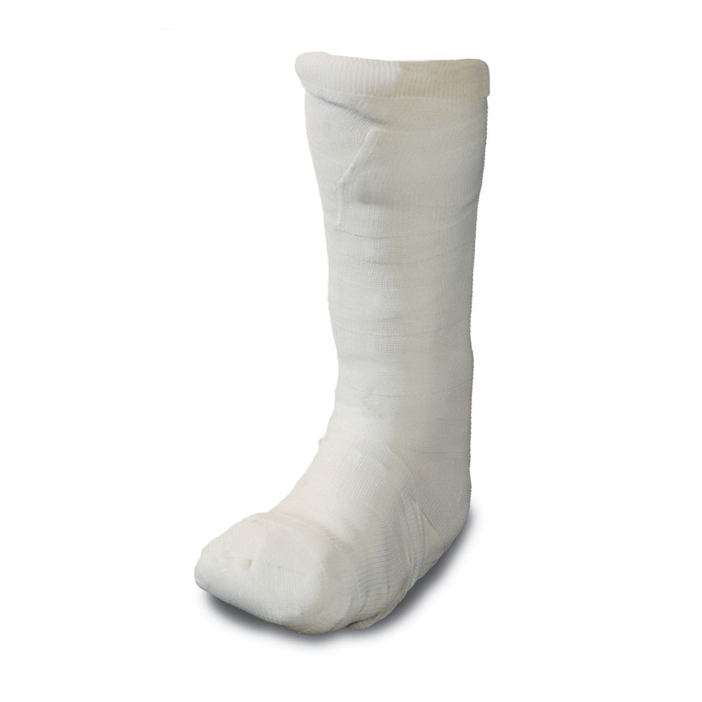 Med-E-Kast Casting System Includes: Primary Dressing, Tan Stockinette, Tibial Crest/ Malleolar Pad, Adhesive Foam Toe Pad, Paper Tape, Plastic Tape, Cotton Cast Padding, 4" Plaster, 3" Fiberglass Casting Tape, 4" Fiberglass Casting Tape, Foot Support Plate, 10 cast/cs
