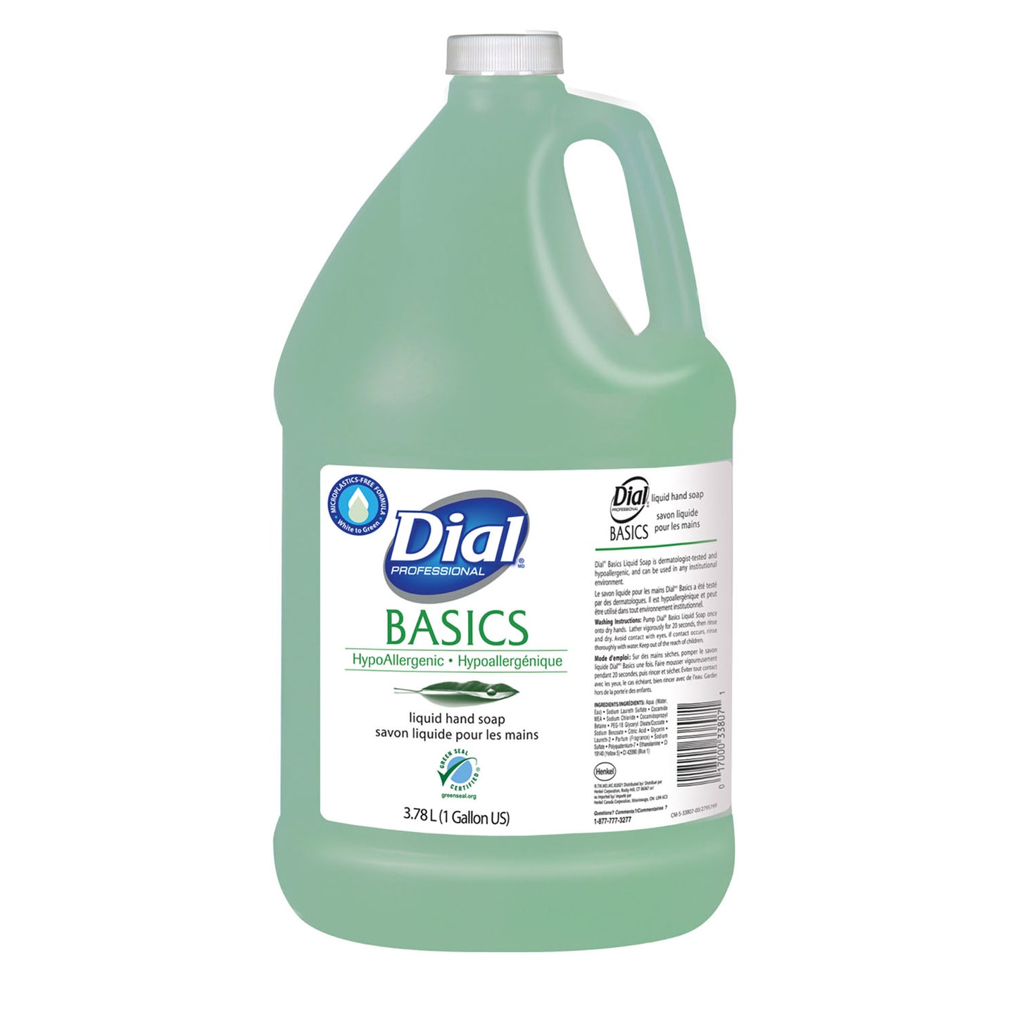 DialPro Basics Hand Soap, Liquid, 1 Gallon, 4/cs