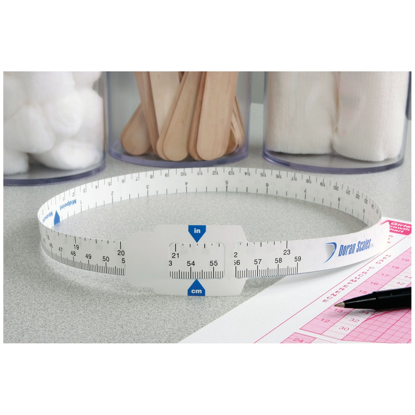 Infant Head Measurement Tapes 15/pk, 5 pk/cs