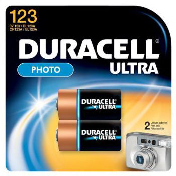 Battery, Lithium, Size DL123A, 3V, 2pk, 6/bx (Item is considered HAZMAT and cannot ship via Air or to AK, GU, HI, MP, PR, VI) (Products are not for Private Household Markets; Products cannot be sold on Amazon.com or any other 3rd party site)