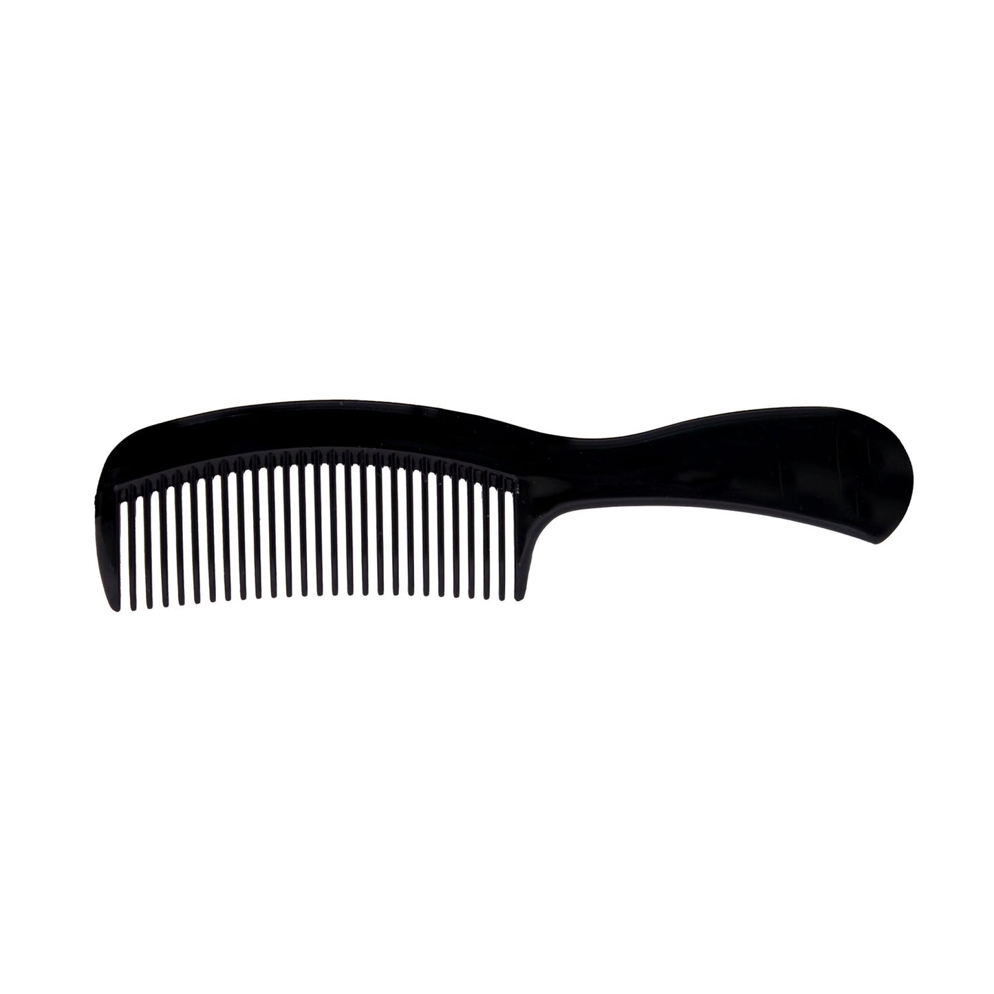 Comb with Long Handle, Black, 6_", 720/cs