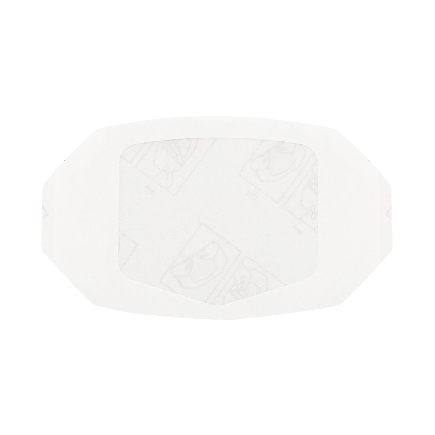 Semi-Permeable Dressing, 2 3/8" x 2_", Transparent, Sterile, 1 pk, 100 pk/bx