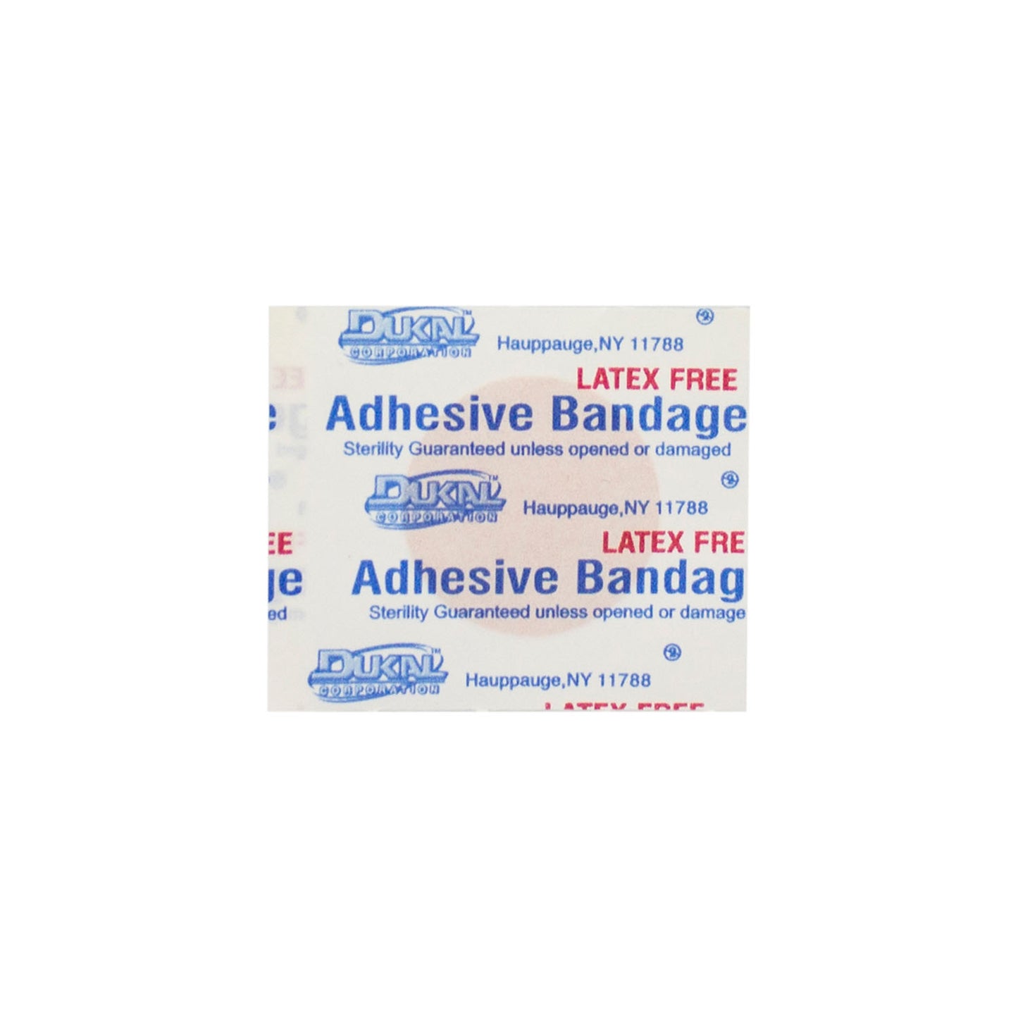 Adhesive Bandage, Plastic, 7/8" Spot, Sterile, 100/bx, 24 bx/cs