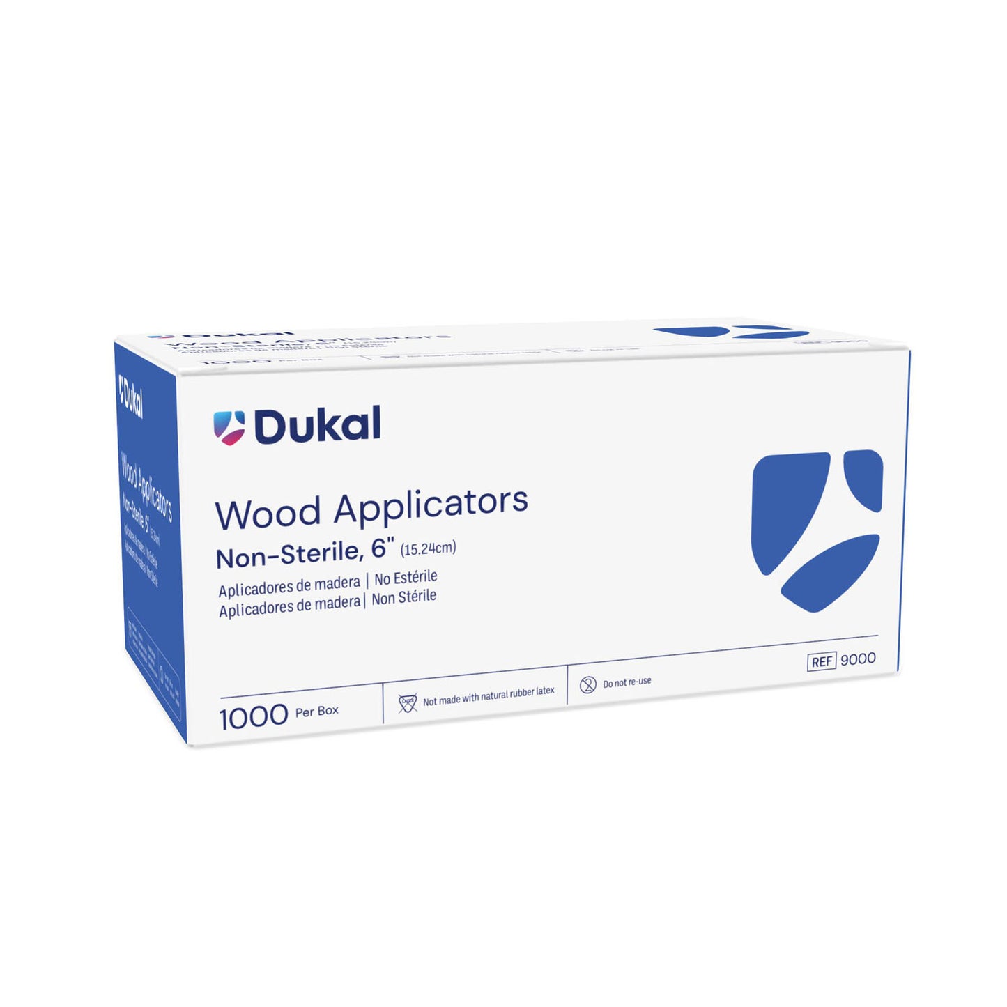 Applicator, 6", Wood, Non-Sterile, 1000/bx, 30 bx/cs