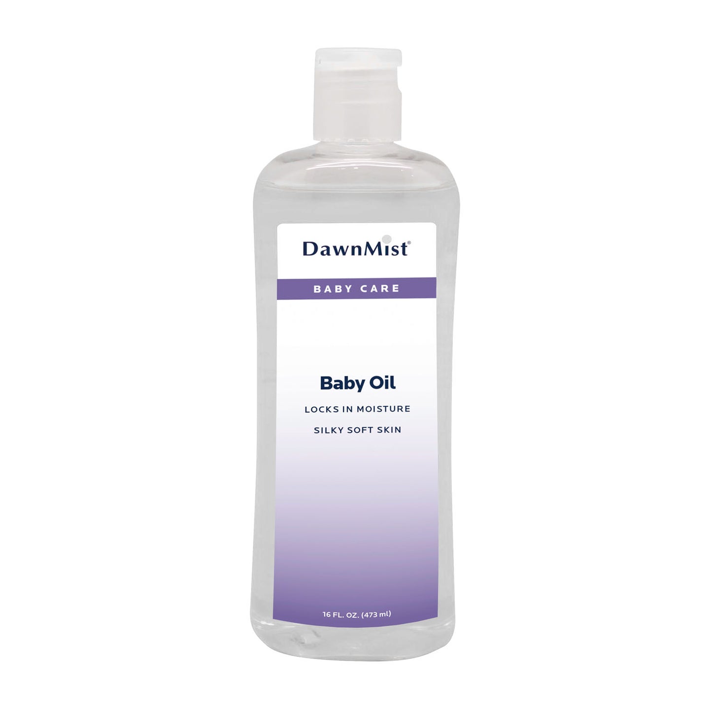 Baby Oil, 16 oz, Dispensing Cap, 12/cs