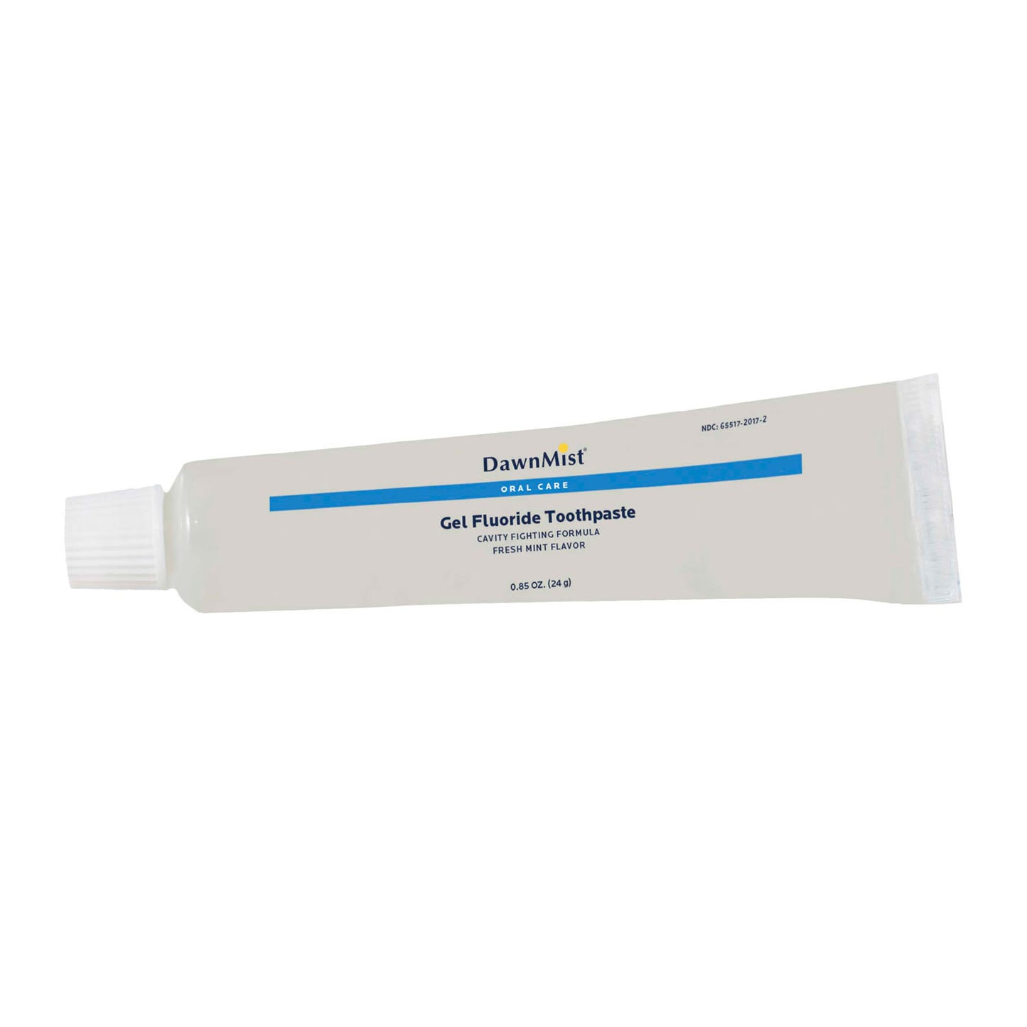 Toothpaste, Clear Gel, Fluoride, .85 oz Tube, 144/bx, 5 bx/cs (Not Available for Sale into Canada)