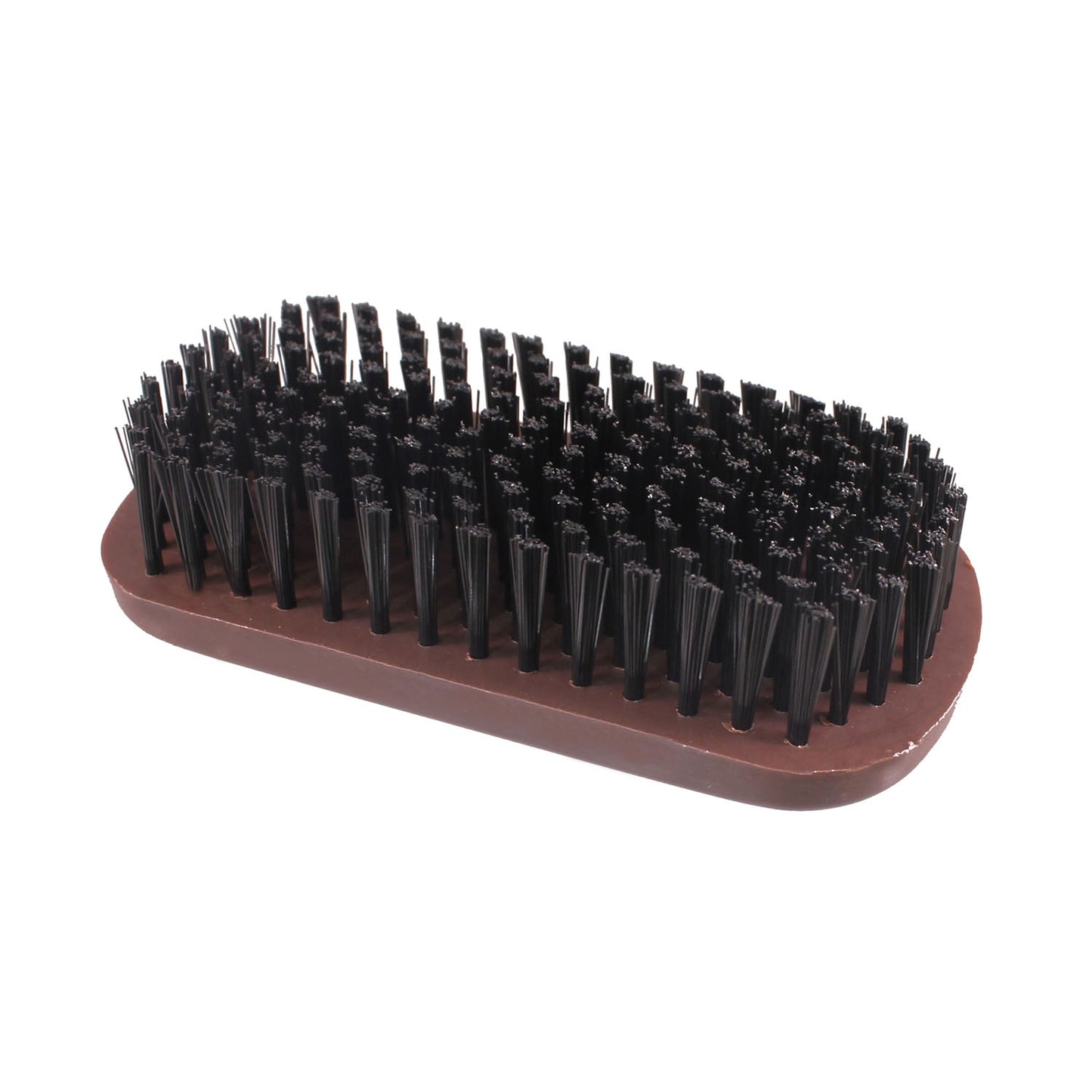 Hair Brush, Black, Plastic Oval with Nylon Tufted Bristles, 1/bg, 12 bg/bx, 24 bx/cs