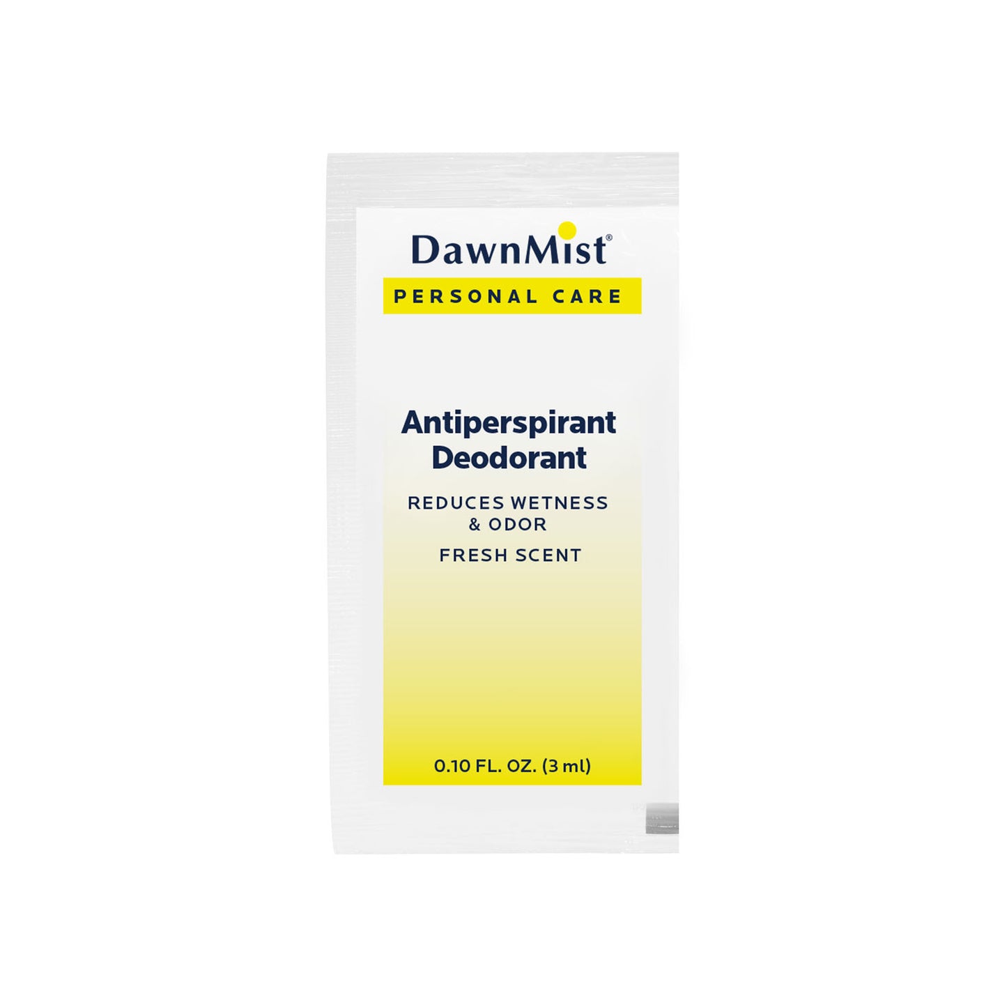 Deodorant Gel, Single Use, .10 oz Packet, 200/bg, 5 bg/cs (Not Available for sale into Canada) (Item is on Manufacturer backorder with no ETA on availability)
