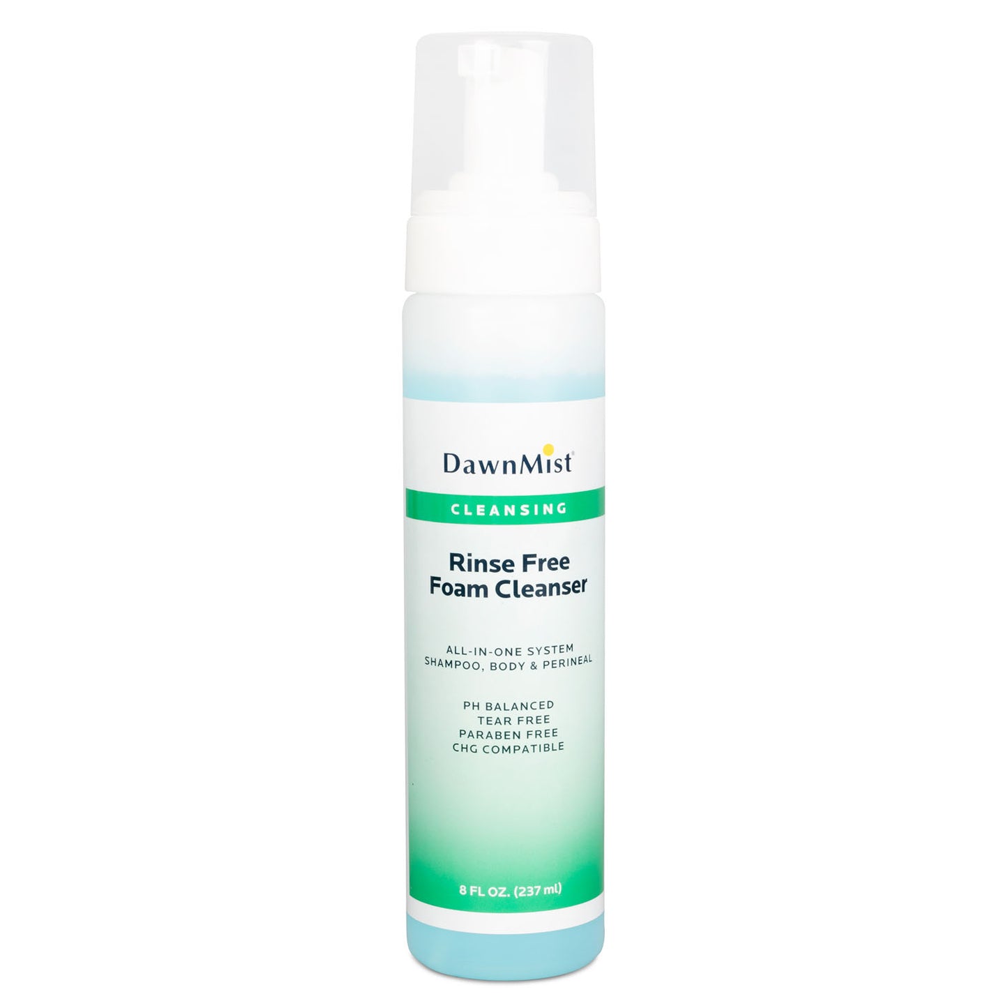 Rinse Free Foam Cleanser, 8 oz, 12/cs