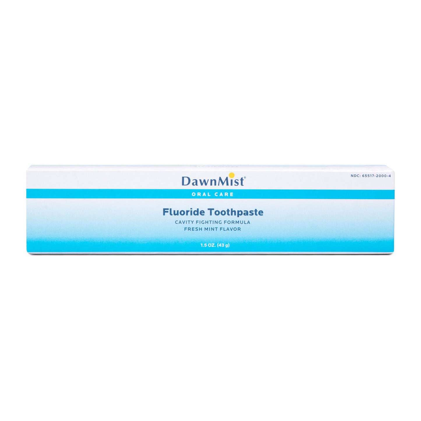 Toothpaste, Fluoride, 1.5 oz Laminated Tube, Boxed, 144/cs (Not Available for sale into Canada)