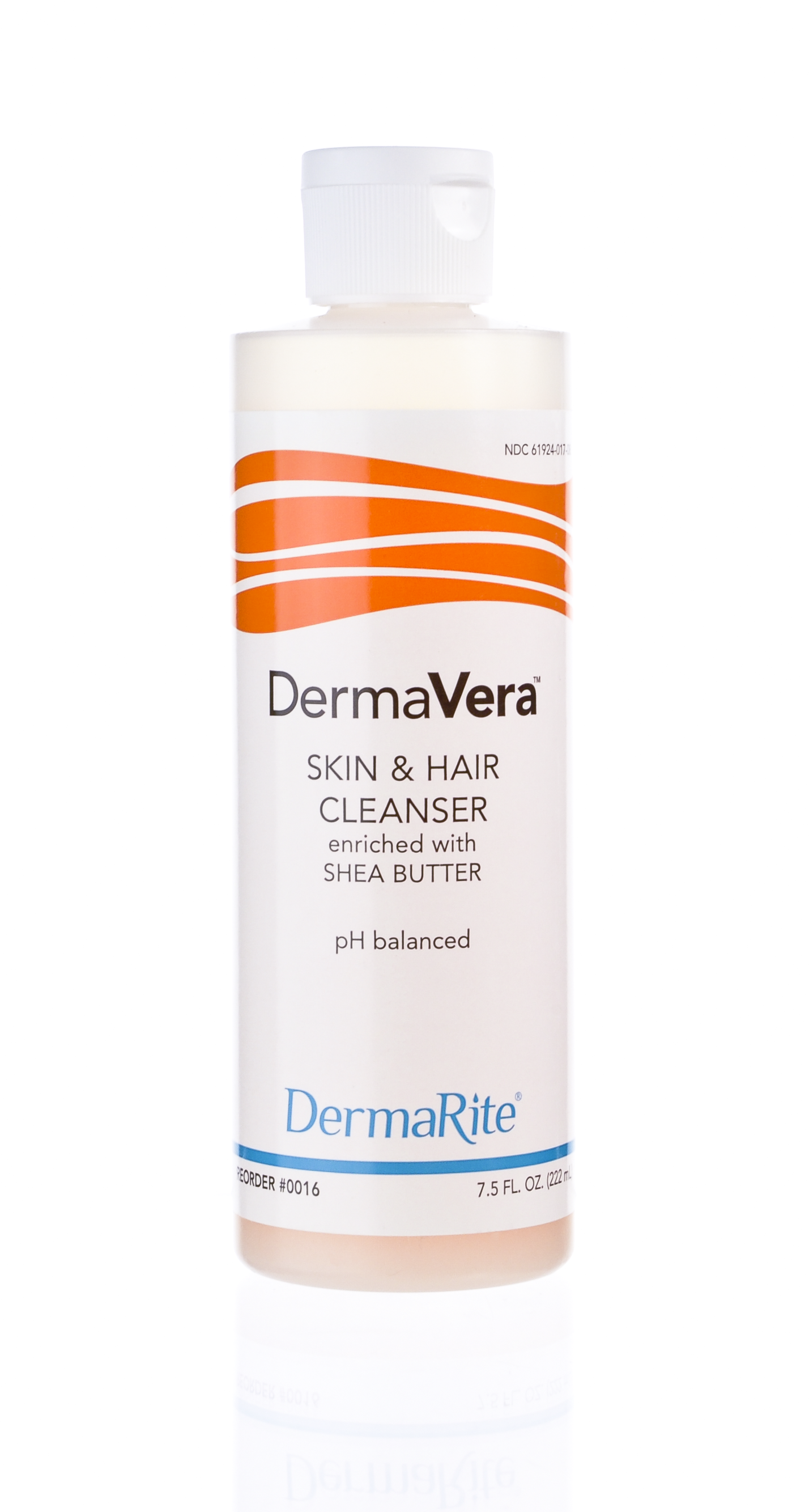 DermaVera Skin and Hair Cleanser, Gallon, 4/cs