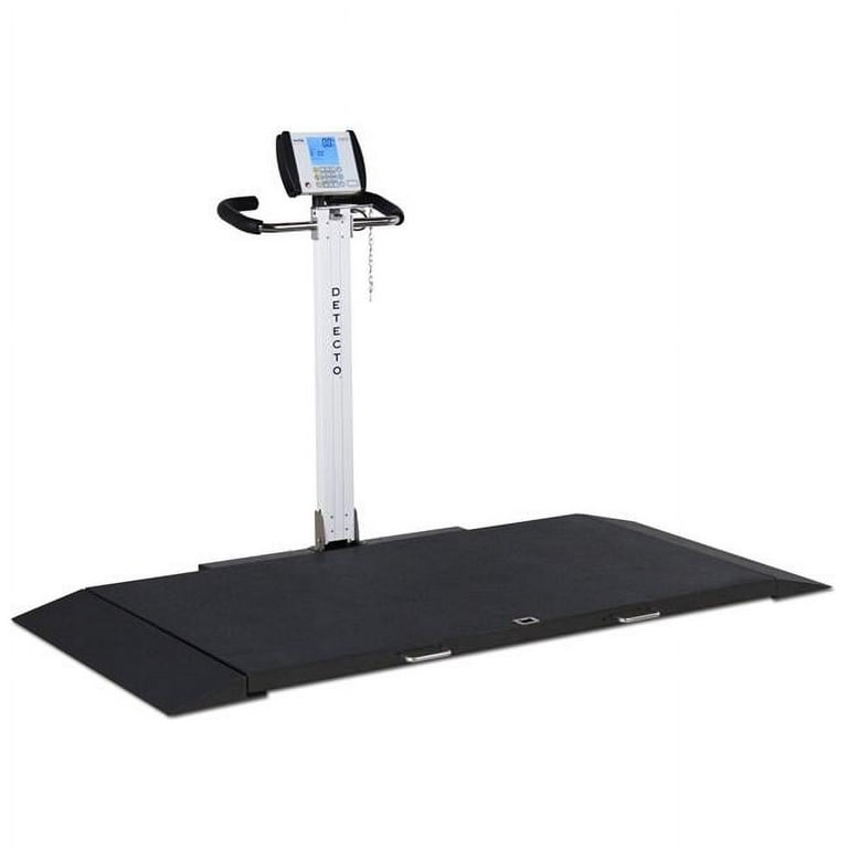 Stretcher Scale, Portable, Digital, Folding Column, 1,000 lb X .2 lb / 450 kg X .1 kg (DROP SHIP ONLY)