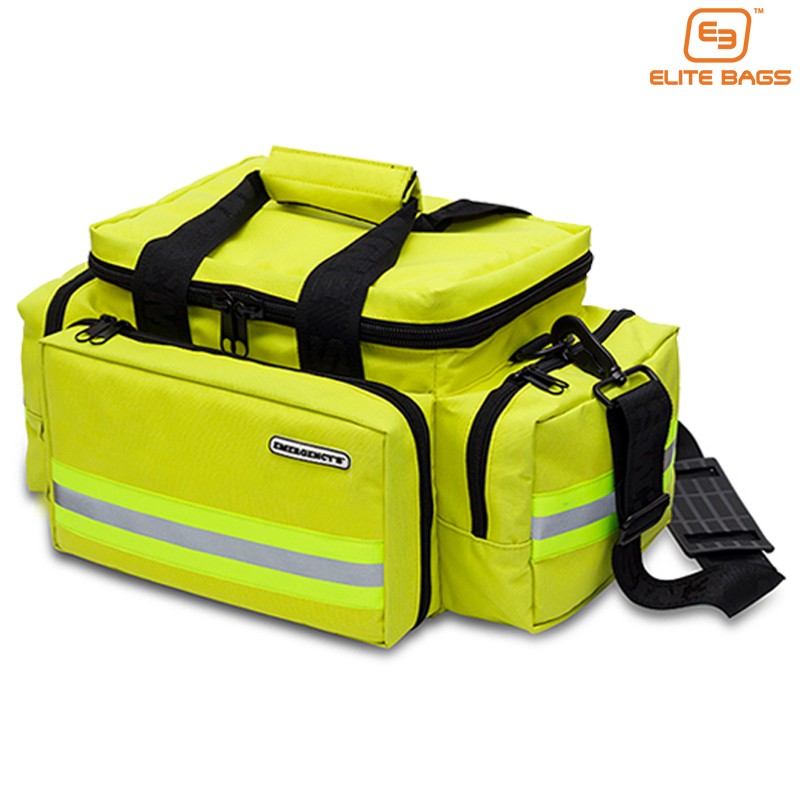 Elite Bags Emergency's Light Transport Duffle Bag, Yellow, Compact Size,17.3" x 9.8" x 10.6"