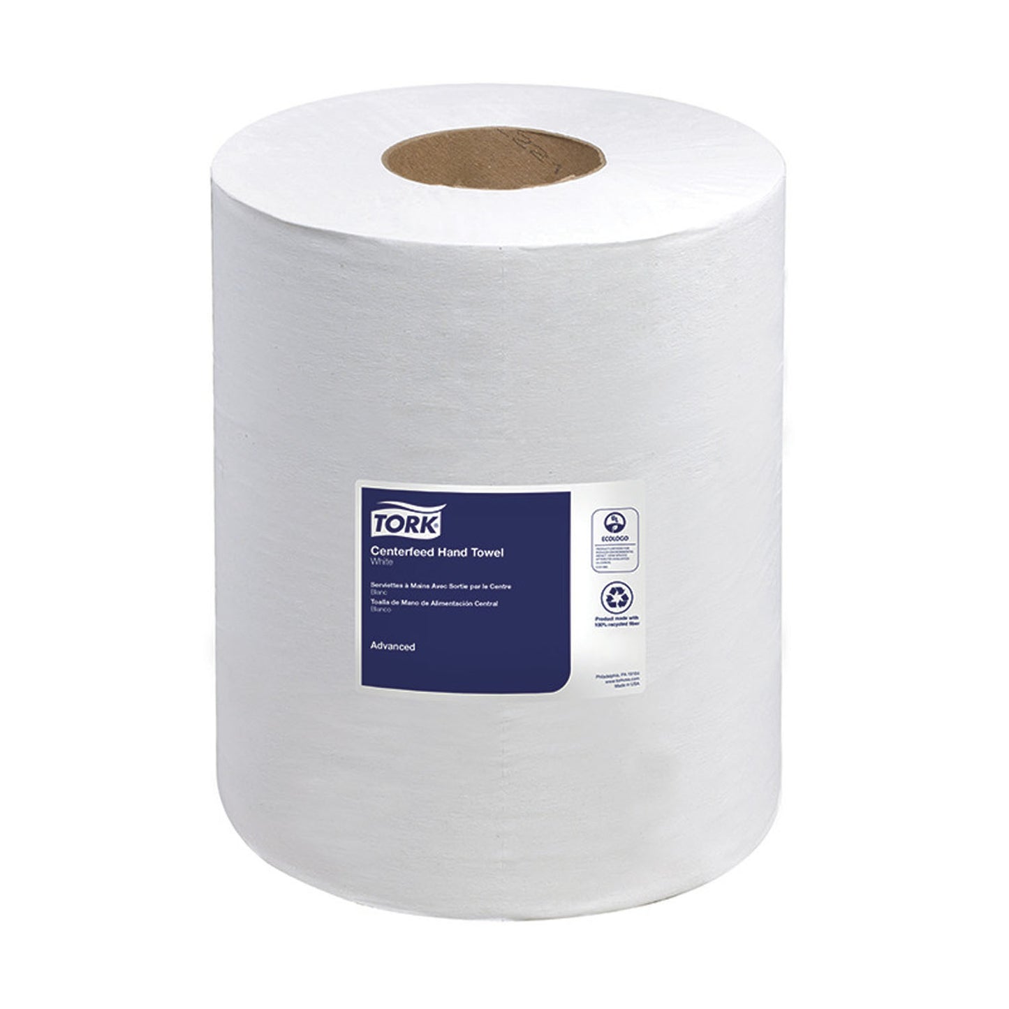 Advanced Hand Towel, Centerfeed, Soft, 2-Ply, White, 9" x 11.8", 590 sht/rl, 6 rl/cs (50 cs/plt)