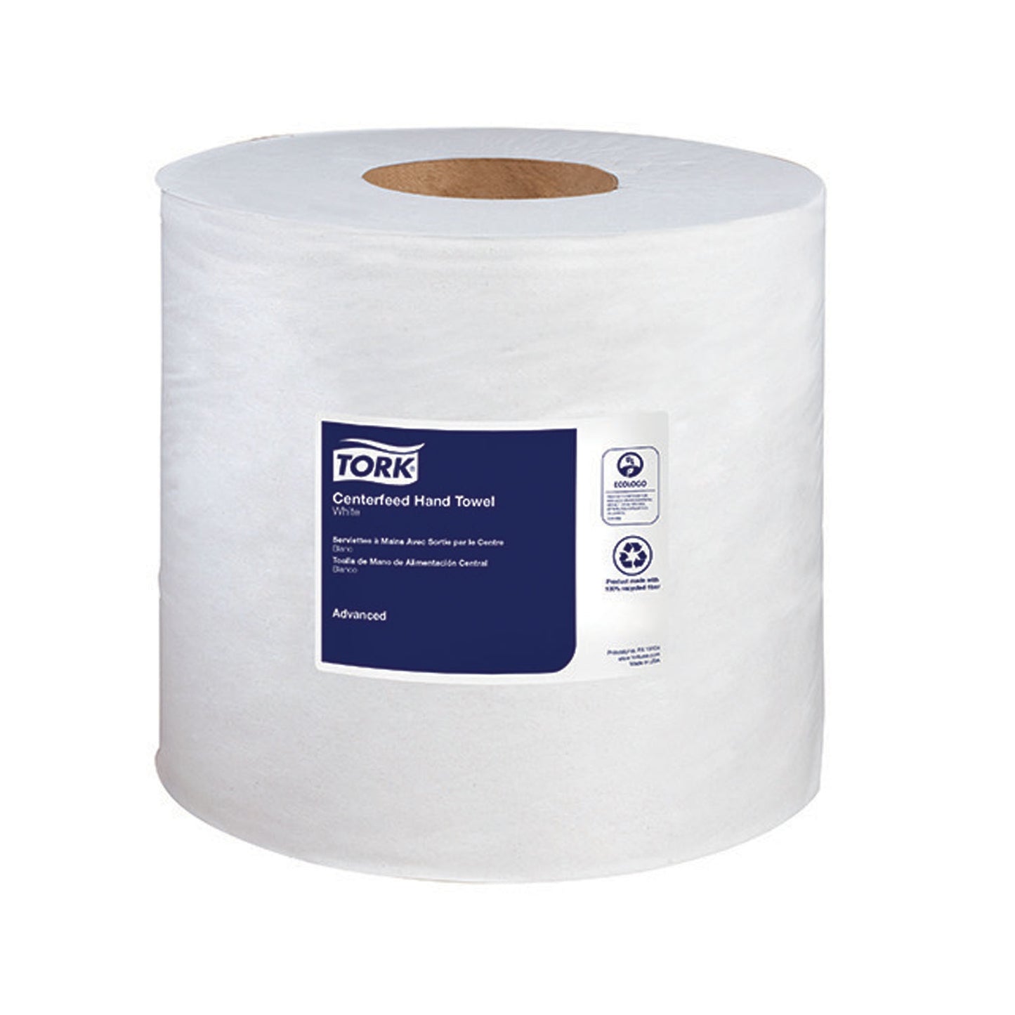 Advanced Hand Towel, Centerfeed, Soft, 2-Ply, White, 7.1" x 11.8", 590 sht/rl, 6 rl/cs (65 cs/plt)